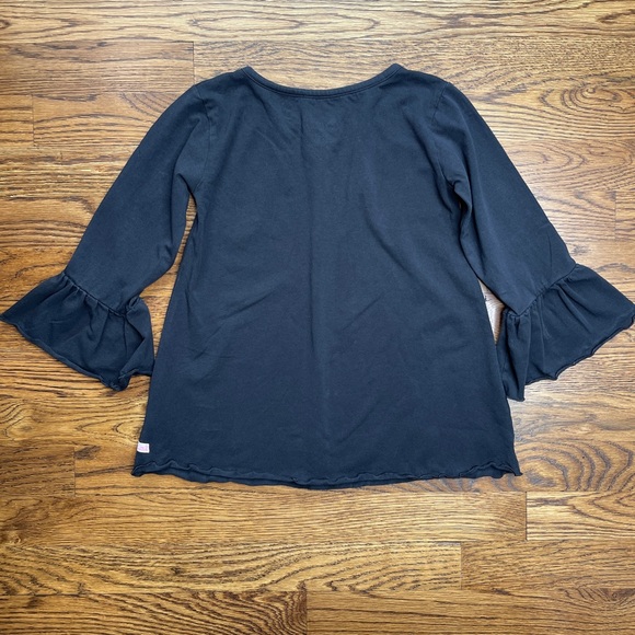 RuffleButts Black Belle Top - Picture 11 of 14